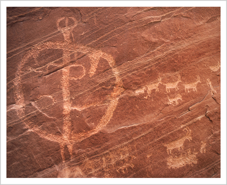 Petroglyphs of Arch Canyon