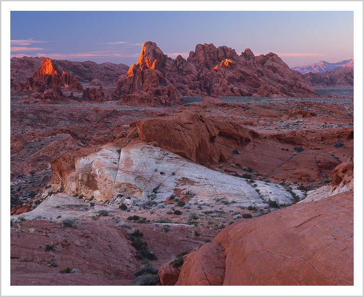 Last Light at Valley of Fire