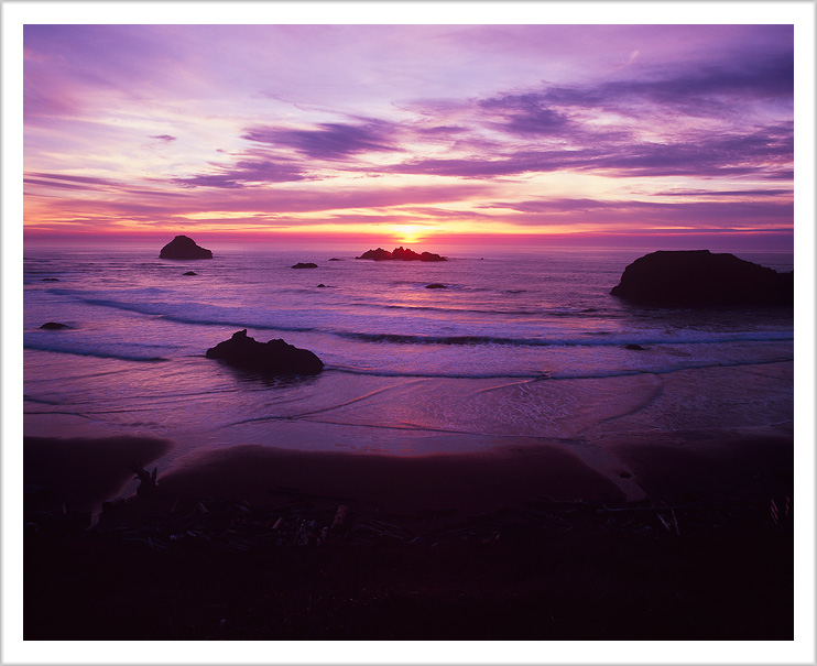 Sunset at Coquille Point #2
