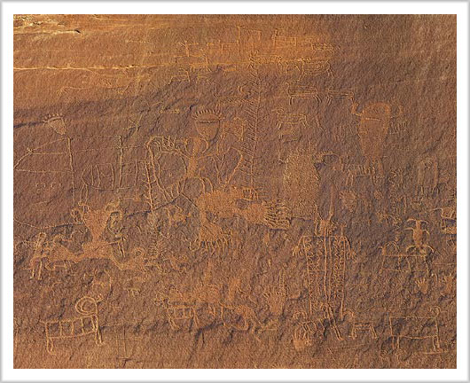 Petroglyphs of Fifty Mile Canyon