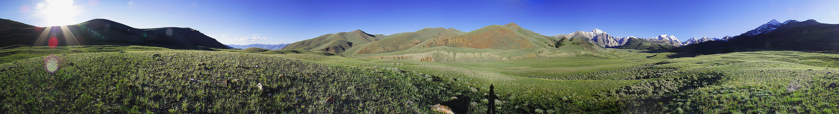 360 degree view of the Upper Pahsimeroi Valley