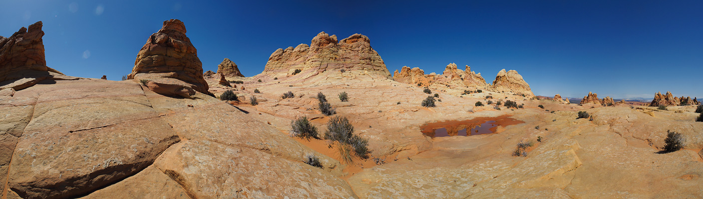 Carved stone of Coyote Buttes South