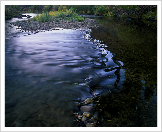 Early Evening Light on Mores Creek