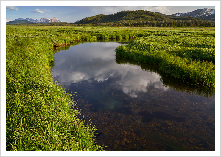 Marsh Creek and the Sawtooths