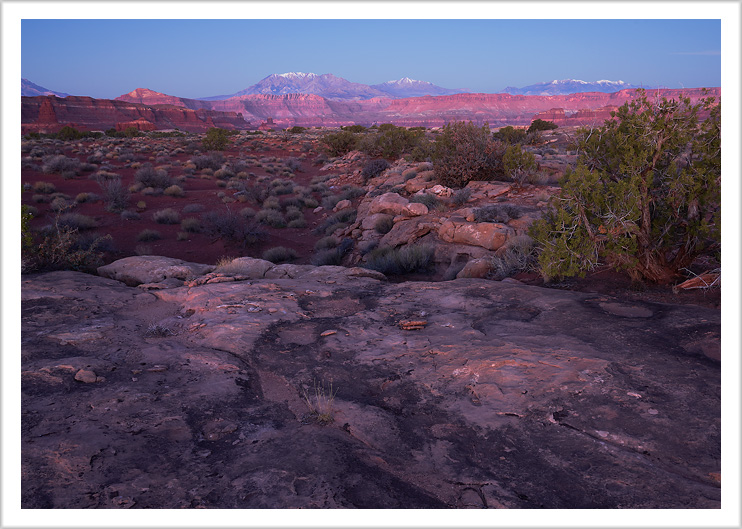 Early Dawn on White Canyon Desert