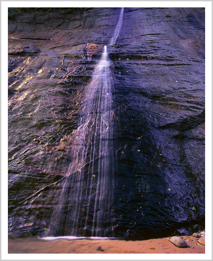 Zion Narrows Waterfall