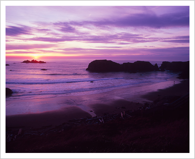 Sunset at Coquille Point #3