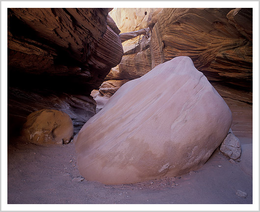 Sandstone in Slot Canyon